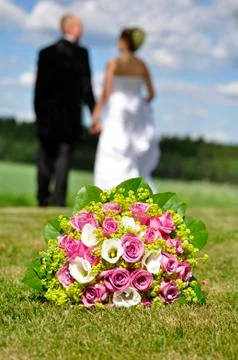 Wedding flowers Stock Photos