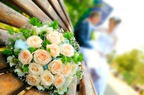 Wedding flowers Stock Photos