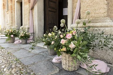 Wedding flowers Stock Photos