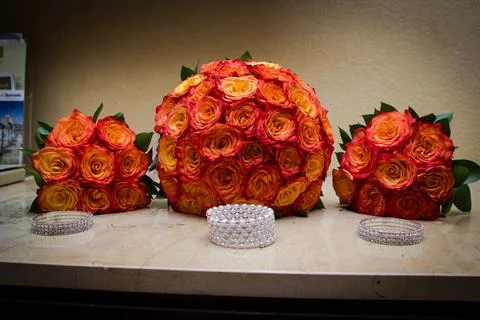Wedding flowers Stock Photos