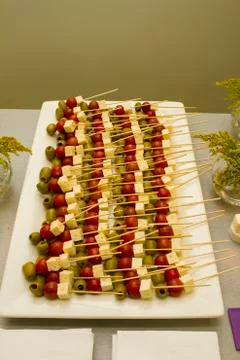 Wedding food Stock Photos