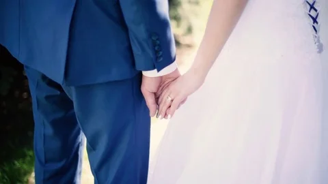 Wedding footage hands 스톡 동영상 82792652