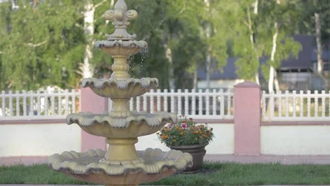 Wedding - fountain 2 Stock Footage 148213233