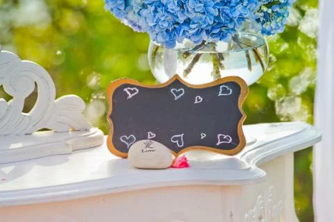 Wedding frame Stock Photos