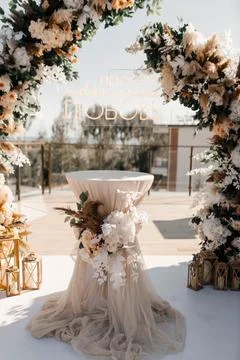 Wedding frame Foto stock