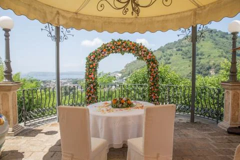 Wedding garden Stock Photos