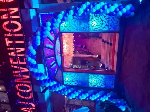 WEDDING GATE Stock Photos