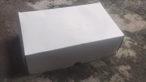 Wedding Gift Meal Box Stock Footage 296851189