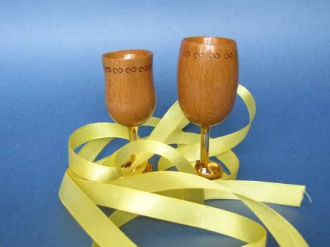 Wedding glass Stock Photos