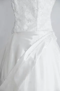 Wedding gown Stock-Fotos
