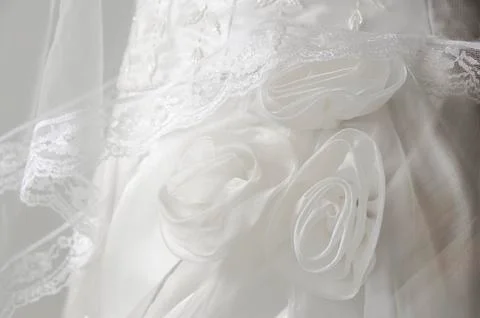Wedding gown Stock Photos