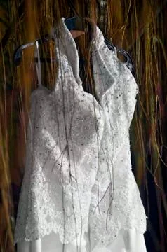 Wedding gown Foto stock