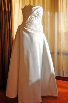 Wedding gown Foto stock