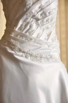 Wedding gown Stock Photos