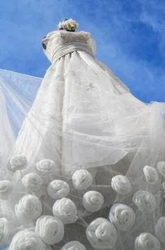 Wedding gown Stock Photos