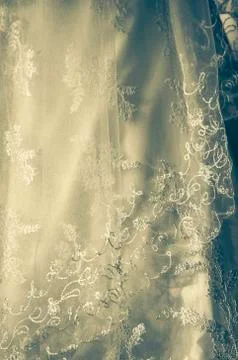 Wedding gown Stock Photos
