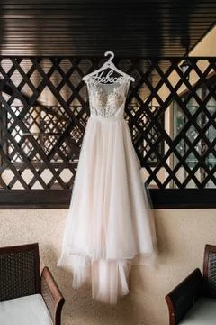 Wedding gown Stock Photos