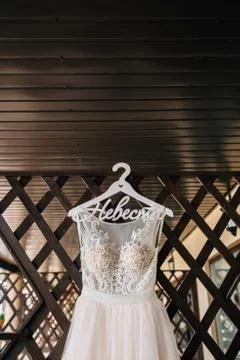 Wedding gown Stock Photos