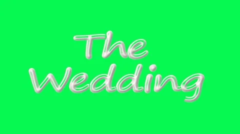 The wedding green Stock Footage 41689247