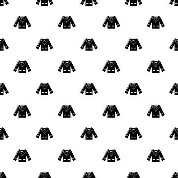 Wedding groom suit pattern seamless Stock Illustration