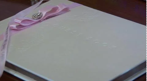 Wedding Guest Book Stock Photos