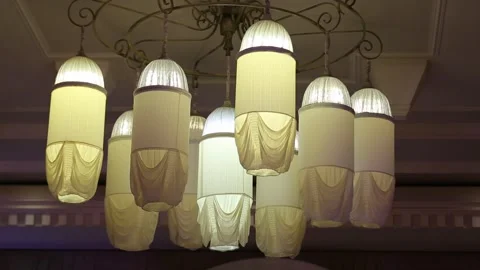 Wedding hall with flowers 6 Video stock 311767320