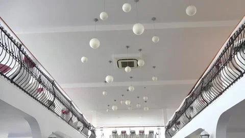 Wedding hall Stock Footage 130863951