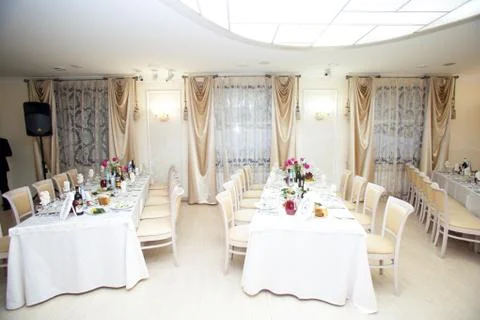 Wedding hall Stock Photos