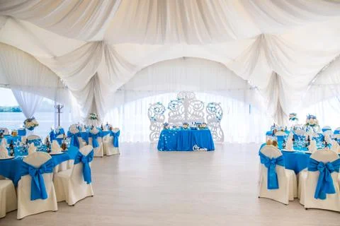 Wedding hall Stock Photos