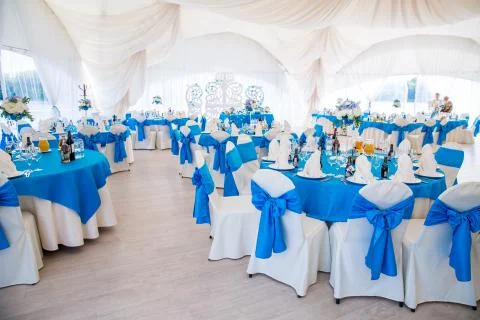 Wedding hall Stock Photos