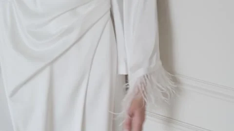  wedding hands close-up of the bride Stock Footage 296271014