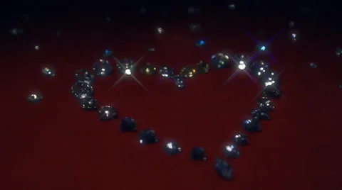 Wedding heart 002 Stock Footage