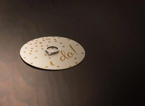 Wedding i do 写真素材