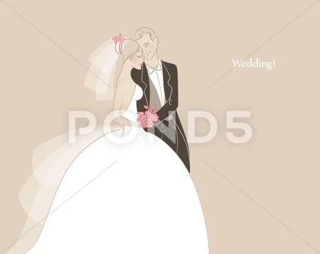 Wedding Stock Illustration