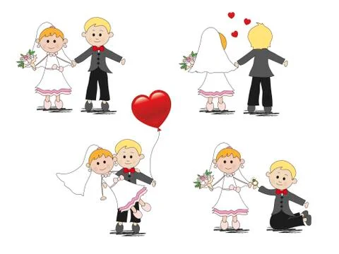 Wedding Stock Illustration