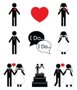 Wedding Stock Illustration