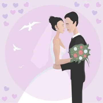 Wedding Stock Illustration