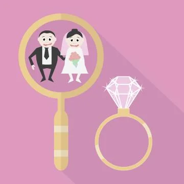 Wedding Stock Illustration