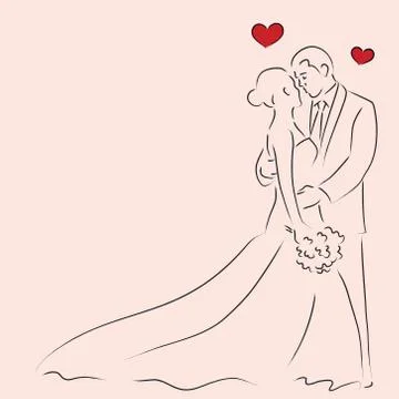 Wedding Stock Illustration