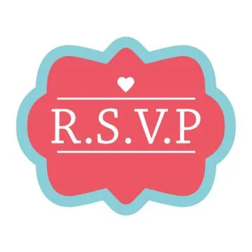 Wedding Invitation Design Stock Illustration