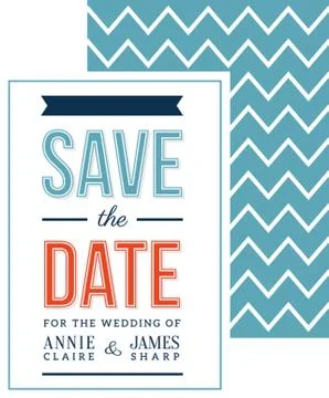 Wedding Invitation Design 스톡 일러스트