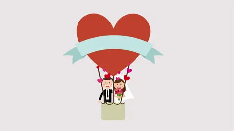 Wedding invitation design,Video Animation Stock Footage