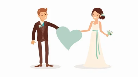 Wedding Invitation Stock Footage 88953670