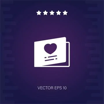Wedding invitation  icon Stock Illustration