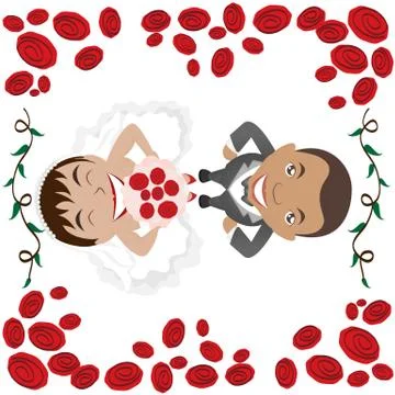 Wedding invitation Stock Illustration