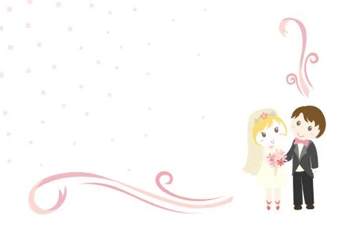 Wedding invitation Stock Illustration