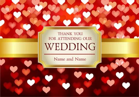 Wedding invitation Stock Illustration