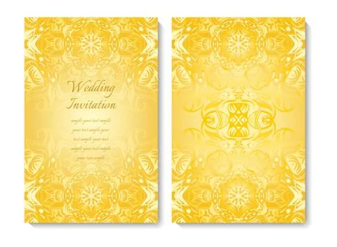 Wedding invitation Stock Illustration