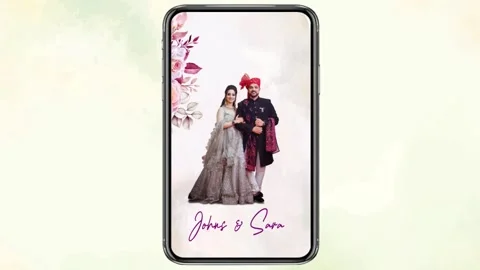 Wedding Invitation Instagram Stock After Effects