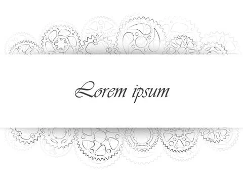 Wedding invitation or save the date card. Stock Illustration